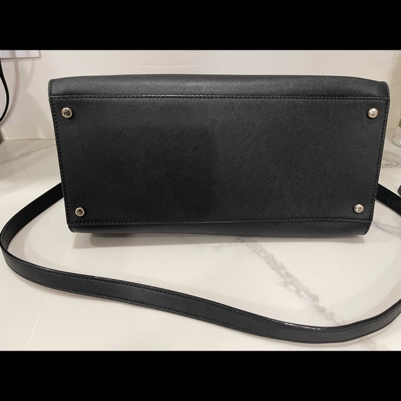 Kate Spade Cameron Street Large Candace satchel - black leather gold hardware - Picture 11 of 14